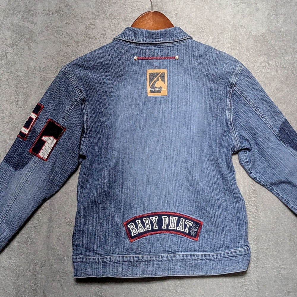 Vintage Y2K Baby Phat Jacket With Embroidery XL